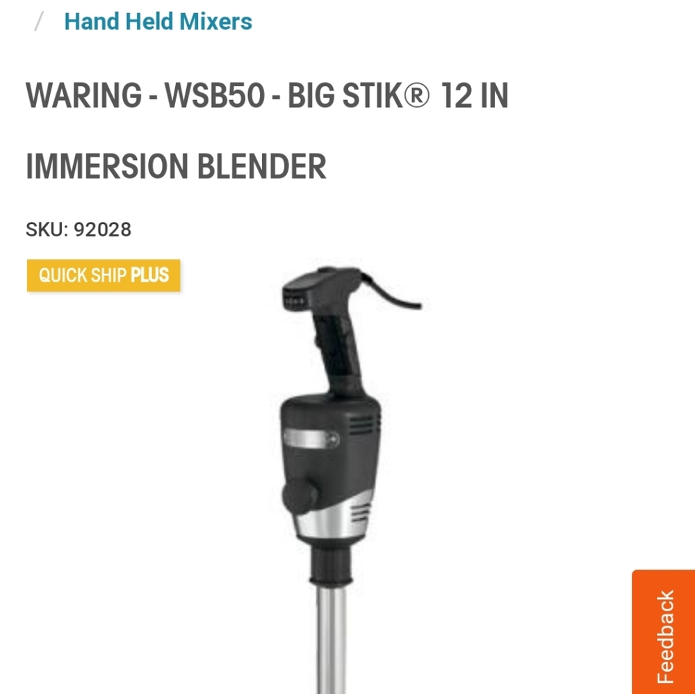NIP Immersion blender